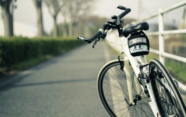 自転車の様子