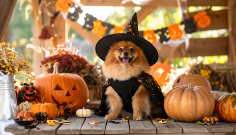 ハロウィンの収納