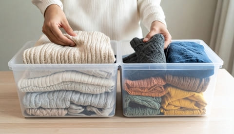 収納のステップ