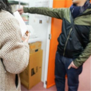 トランクルームを見せてくれたNさん